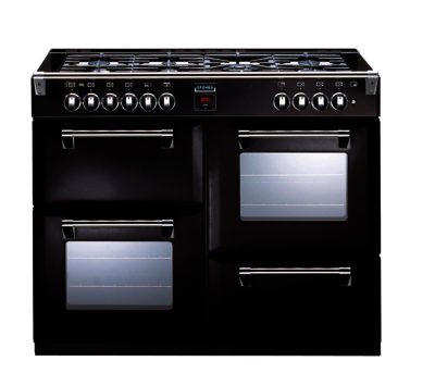 STOVES  Richmond 1000DFT Dual Fuel Range Cooker - Black